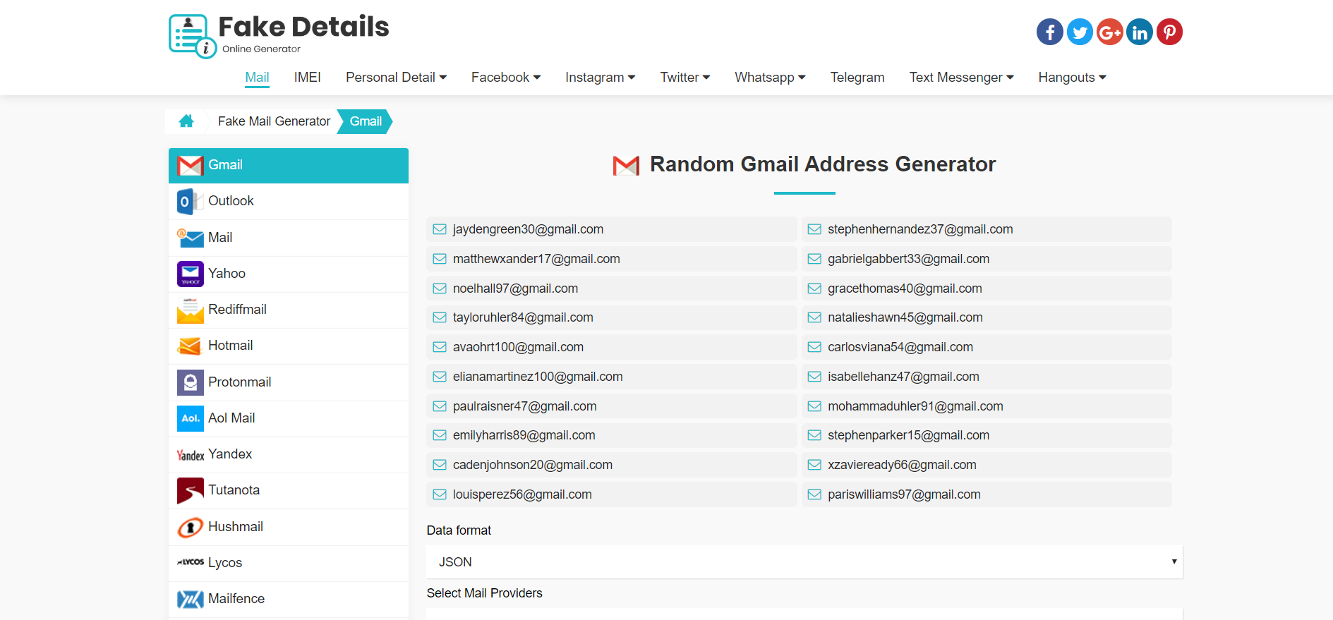 random email generate instant address