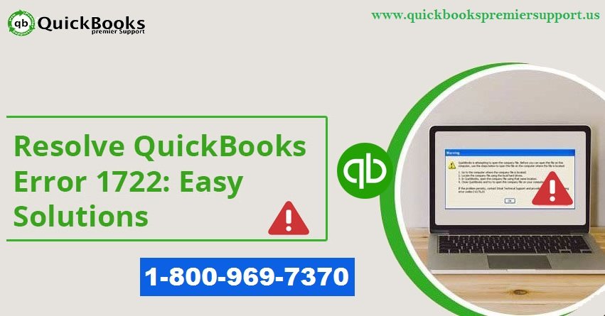 How to Troubleshoot QuickBooks Error 1722 (System Error)?