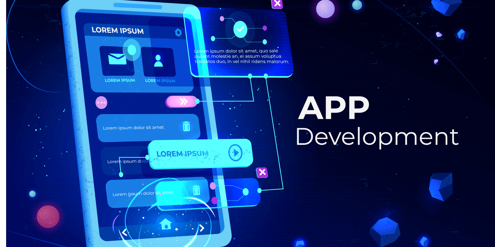 Native mobile application development