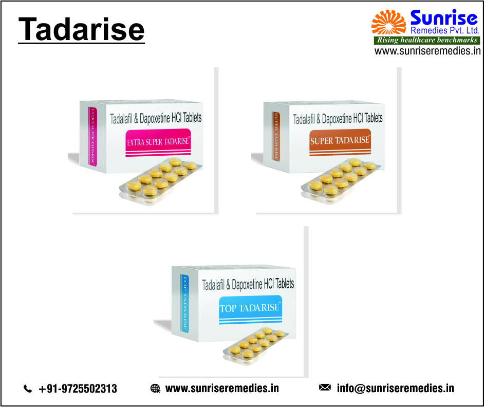 Tadarise : Best Erectile Dysfunction Products
