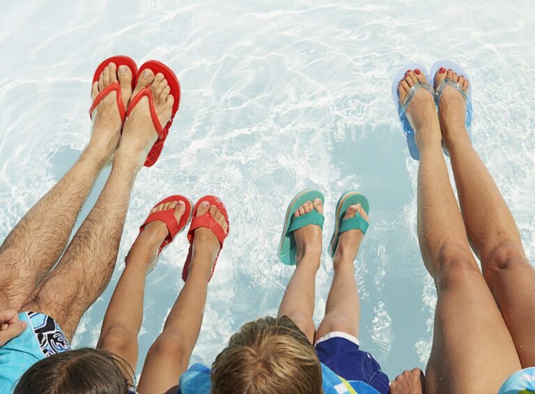 extensor tendonitis from flip flops