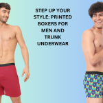 Step Up Your Style: Printed Boxers for Men And trunk Underwear